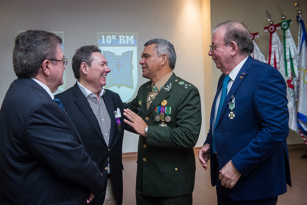 Sérgio Cavalcante, Ivens Dias Branco Jr, General Cristiano Pinto Sampaio E Ricardo Cavalcante (6)