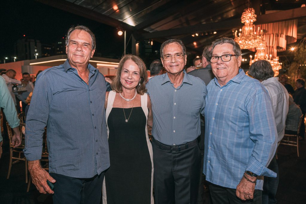 Arnaldo Studart, Vera Albuquerque, Beto Studart E Bernardo Albuquerque