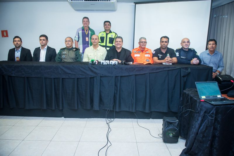 coletiva de imprensa - Fortal 2023 apresenta plano operacional de segurança e trânsito durante os quatro dias de folia