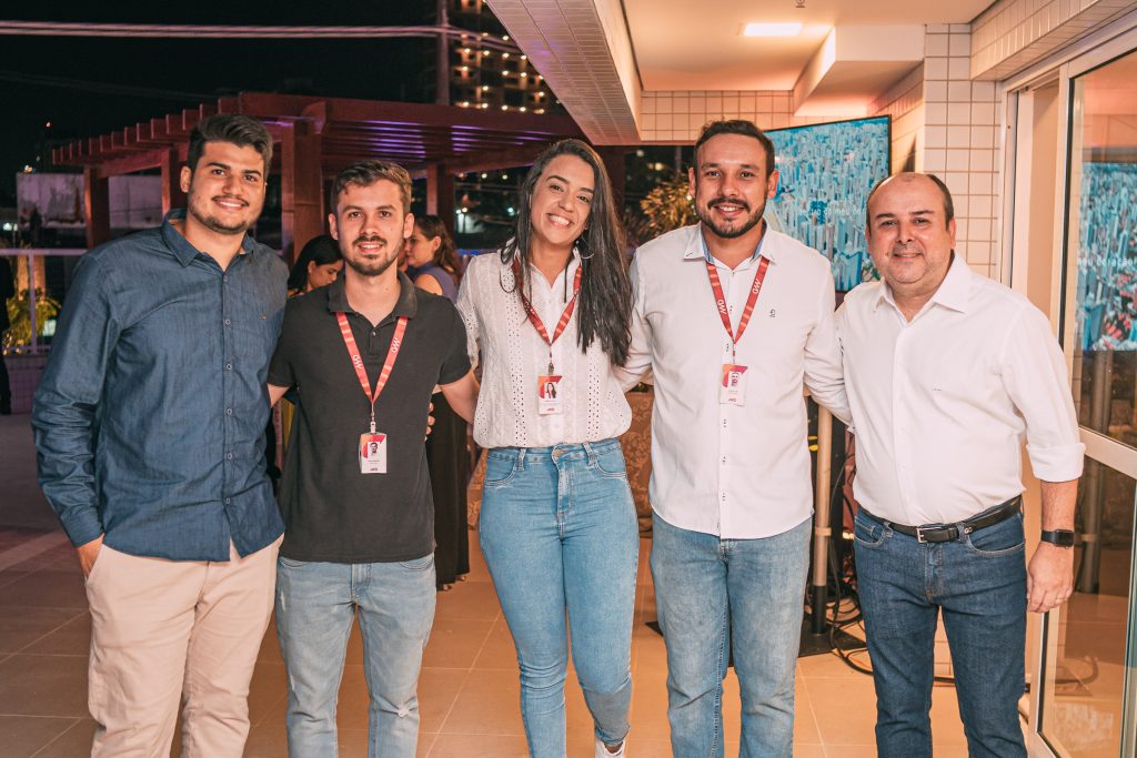 Matheus Nogueira, Hugo Monteiro, Roberta Oliveira, George Amorim E Carlos Gentil