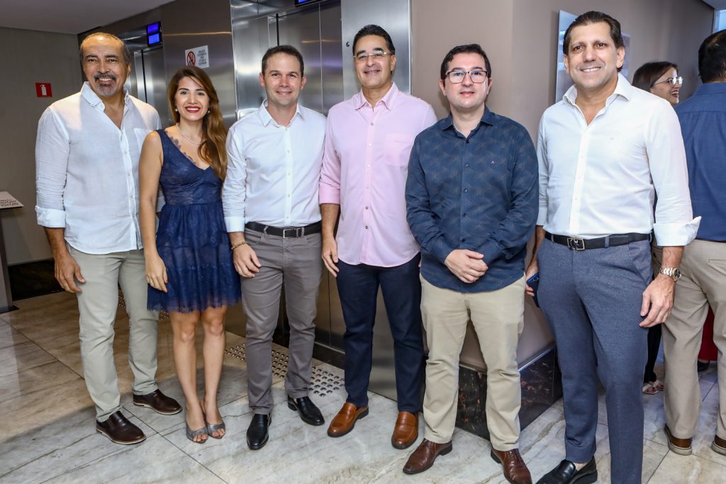 Paulo Angelin, Pamela Arruda, Fabio Albuquerque, Daniel Arruda, Wagner Paiva E Jonatan Costa