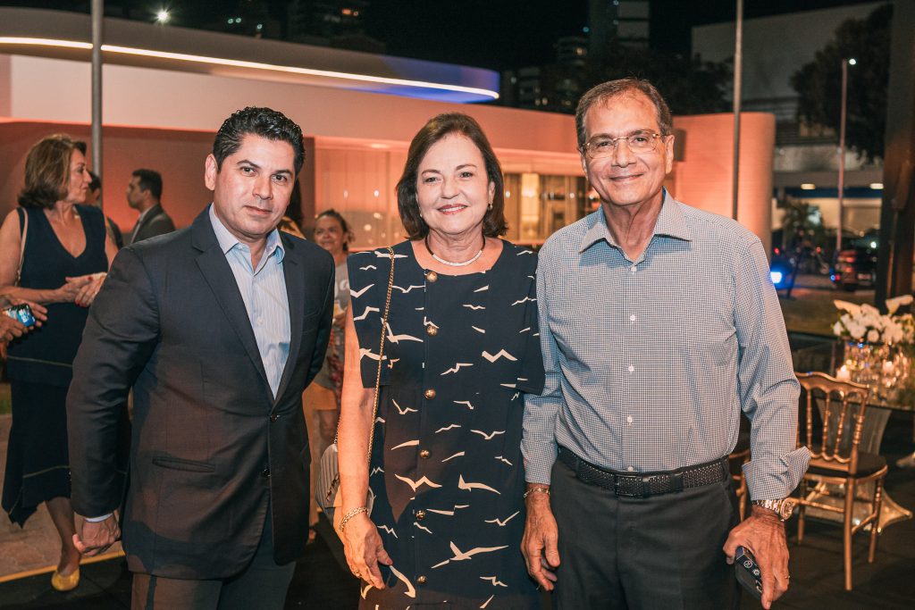 Pompeu Vasconcelos, Ana Studart E Beto Studart