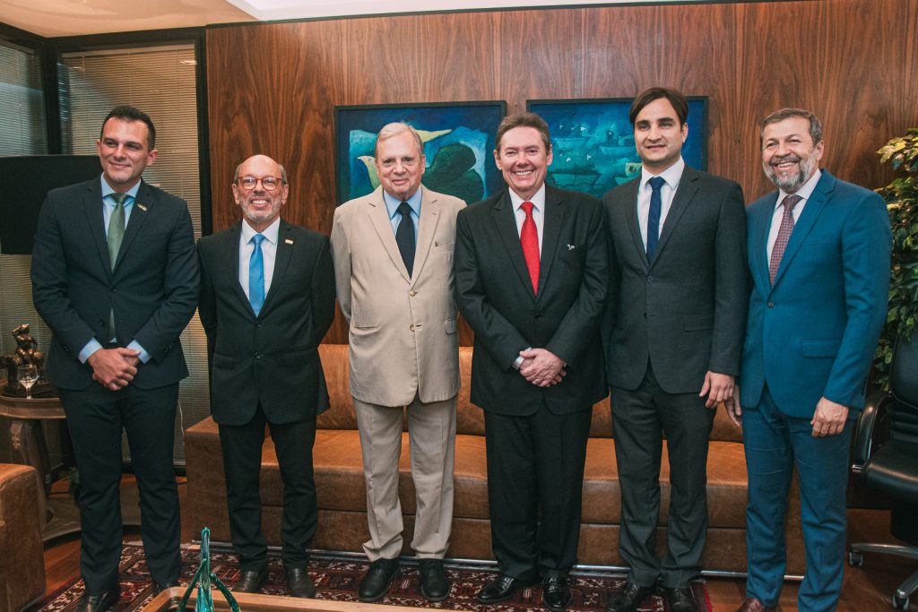 George Martins, Andre Montenegro, Tasso Jereissati, Ivens Dias Branco, David Macedo E Elcio Batista