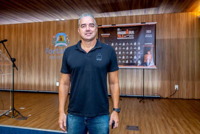 ESPORTE E TURISMO - José Sarto e Carlos Galvão anunciam que, nesta edição, o Ironman 70.3 Fortaleza se torna Campeonato Latino-Americano