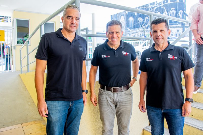 ESPORTE E TURISMO - José Sarto e Carlos Galvão anunciam que, nesta edição, o Ironman 70.3 Fortaleza se torna Campeonato Latino-Americano