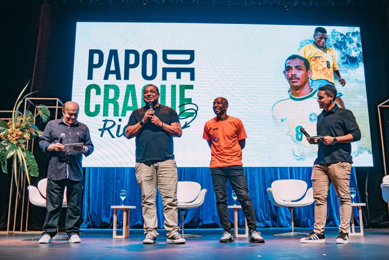 RioMar Shopping - Os craques Vampeta e Amaral falam sobre os bastidores do futebol na 2ª edição do Papo de Craque