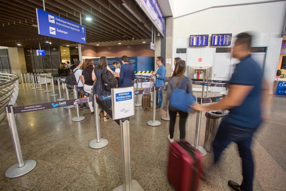 Ceará lidera a chegada de turistas do exterior em voos diretos no 1SEM2023