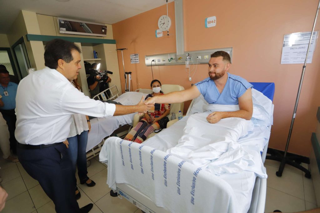 Visita Evandro Leitao Hospital Leonardo Da Vinci