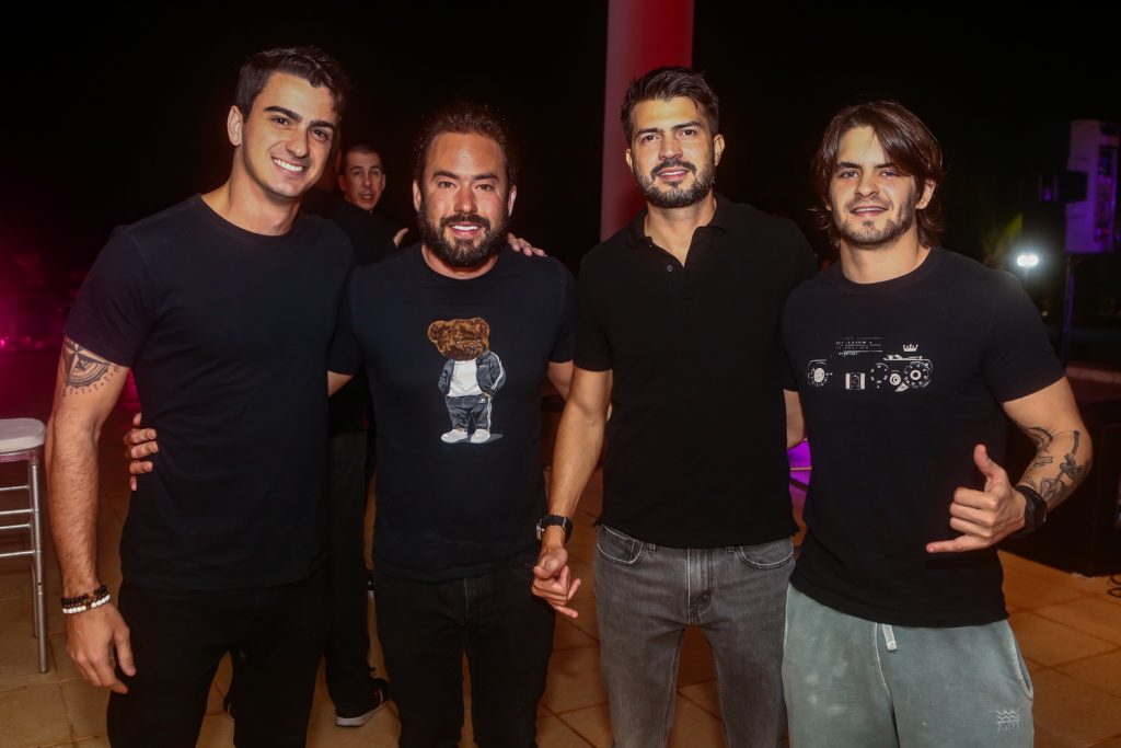 Vitor Penedo, Luan Muira, Vagner Alencar E Dominique Rodrigues