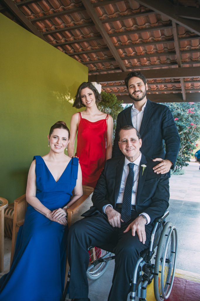 Adriana Medeiros, Paula Medeiros Lacerda, Paulo Medeiros E Gabriel Lacerda