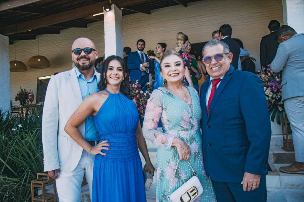 Caio Aderaldo, Karina Aderaldo, Imelida Bandeira E Carlos Augusto Bandeira