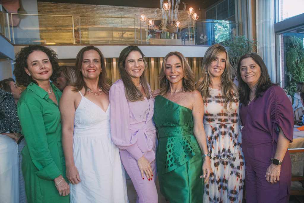 Cristiane Araujo, Ana Cecilia Castro, Lucianna Borges, Ana Paula Daud, Denise Montenegro E Claudia Bastos