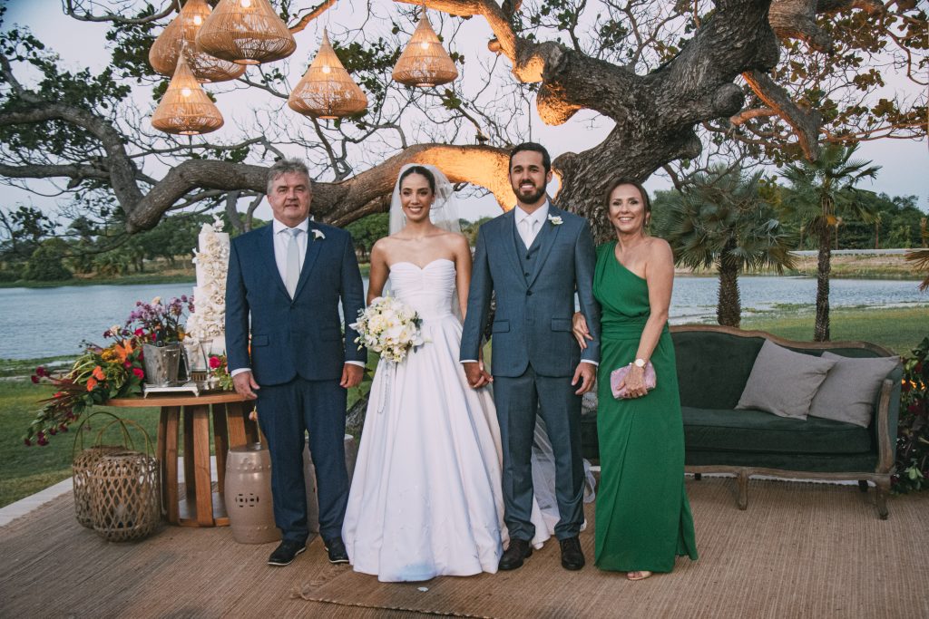 John Peter, Victoria Medeiros, John Porto E Monica Porto