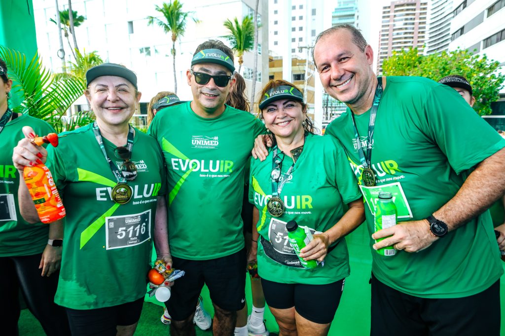 Neila Barguil, Marcos Aragao, Silvana Coelho E Francisco Assis