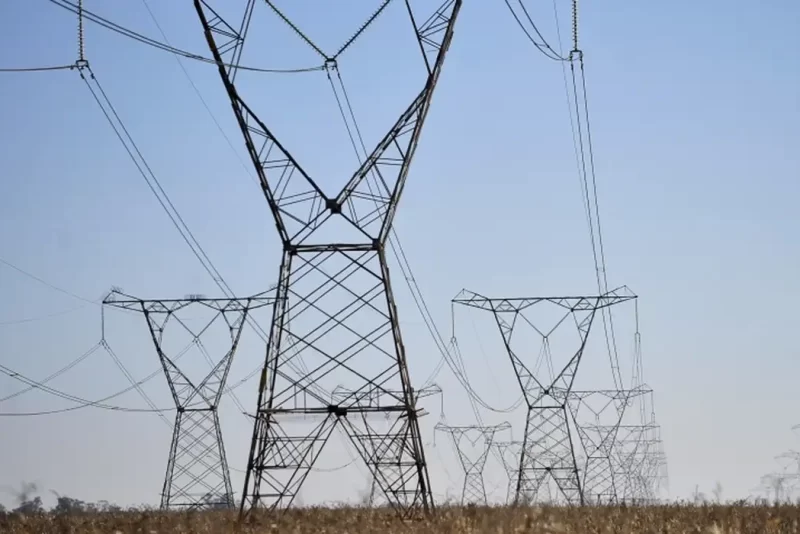 Energia Elétrica Linha De Transmissão Foto Agência Brasil