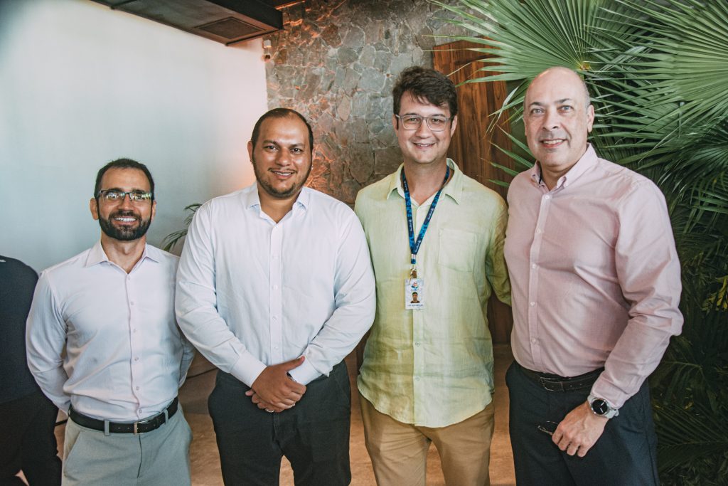 Francisco Baladares, Thiago Braga, Luis Vasconcelos E James Negri