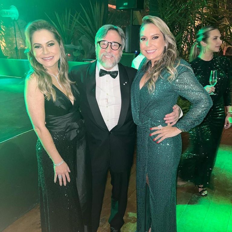 Talyzie e Talynie Mihaliuc esbanjam charme e elegância no evento Noite de Gala Rolex