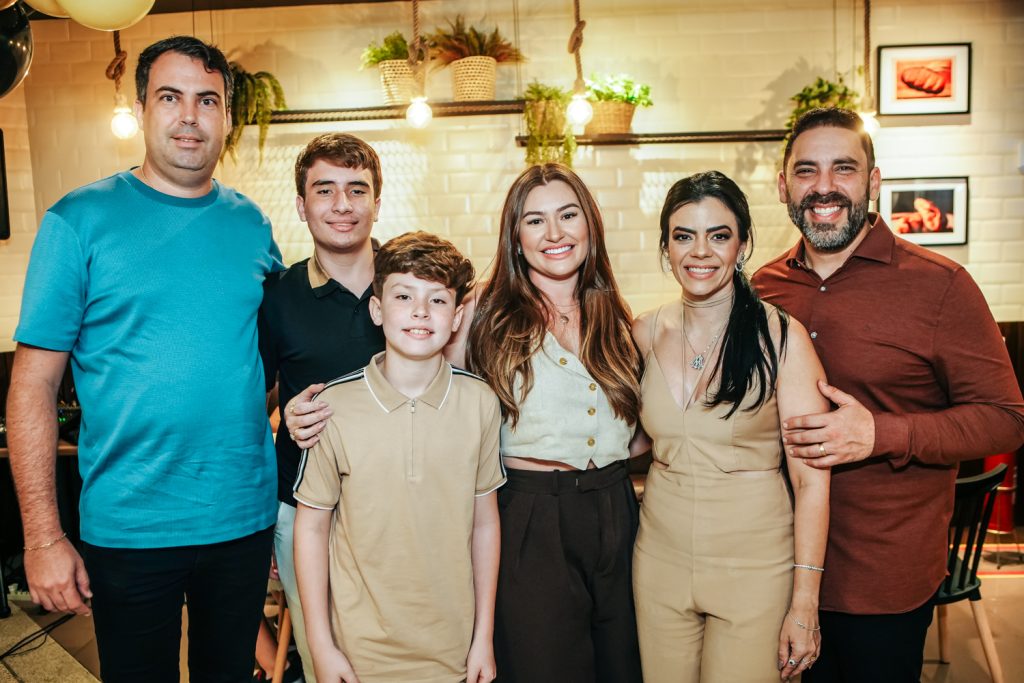 Alan, Guilherme, Lorenzo E Laurita Guerra