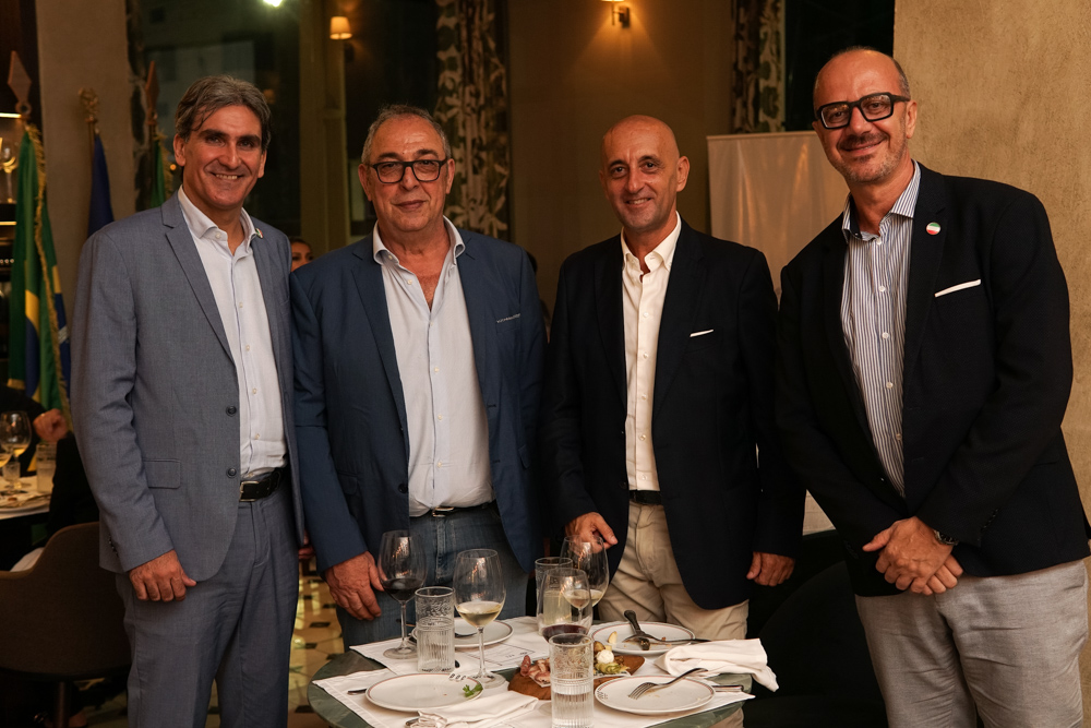 Cláudio Vullo, Salvatore Gallo, Mariano Musto E Massimo Boni
