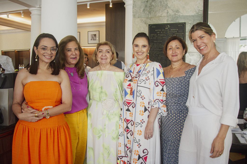 Claudia Pinheiro, Joria Araripe, Ba Alencar, Cris Soares, Lu Freitas E Elisa Figueiredo