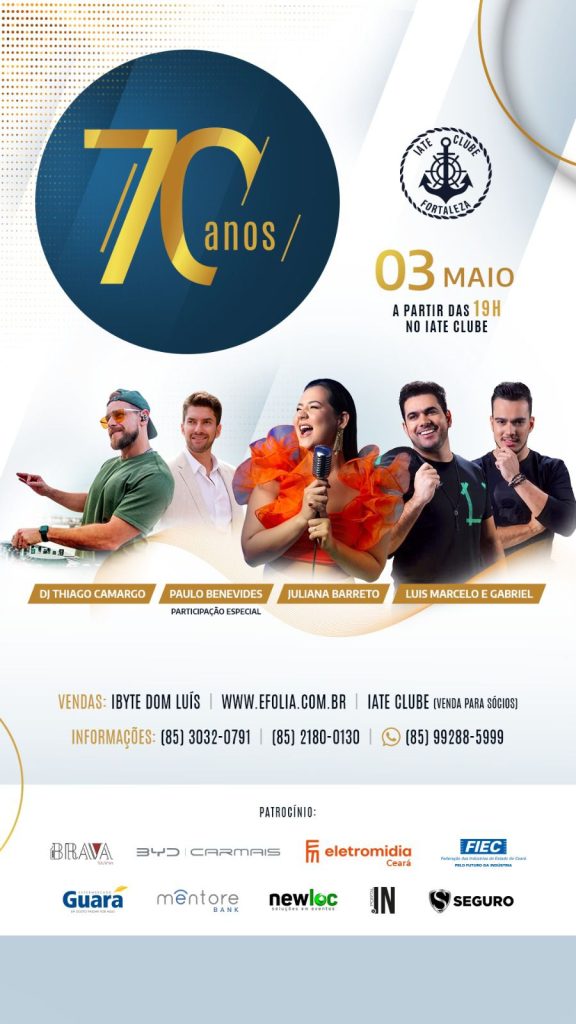 70 Anos Iate Clube