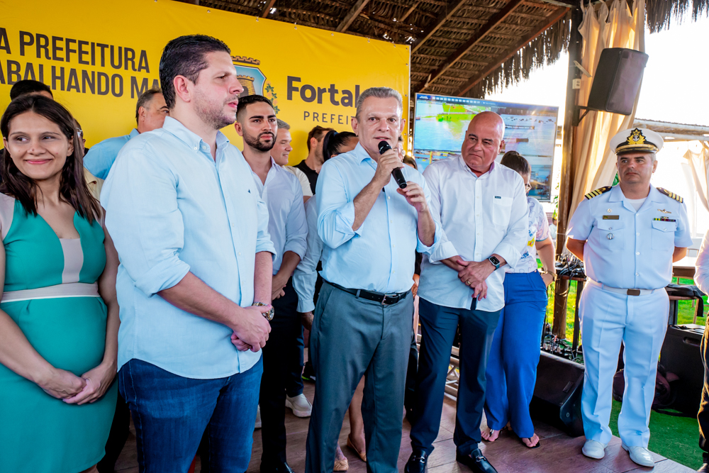 Sarto assina termo de cooperação com Iate Clube e Marinha para garantir mais segurança no porto do Mucuripe