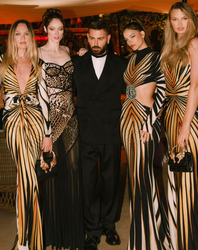 Barbara Palvin, Coco Rocha, Fausto Puglisi E Candiceswanepoel Romee Strijd