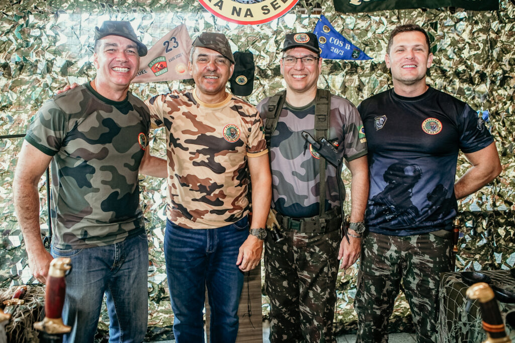 Cel Davi, Gen Pinto Sampaio, Henrique Daniel E Joao Rafael