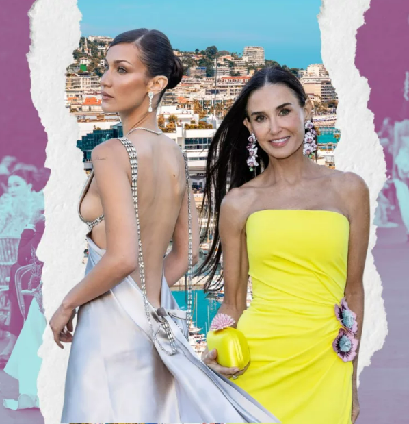 Demi Moore e Bella Hadid brilham em evento exclusivo da joalheria Chopard