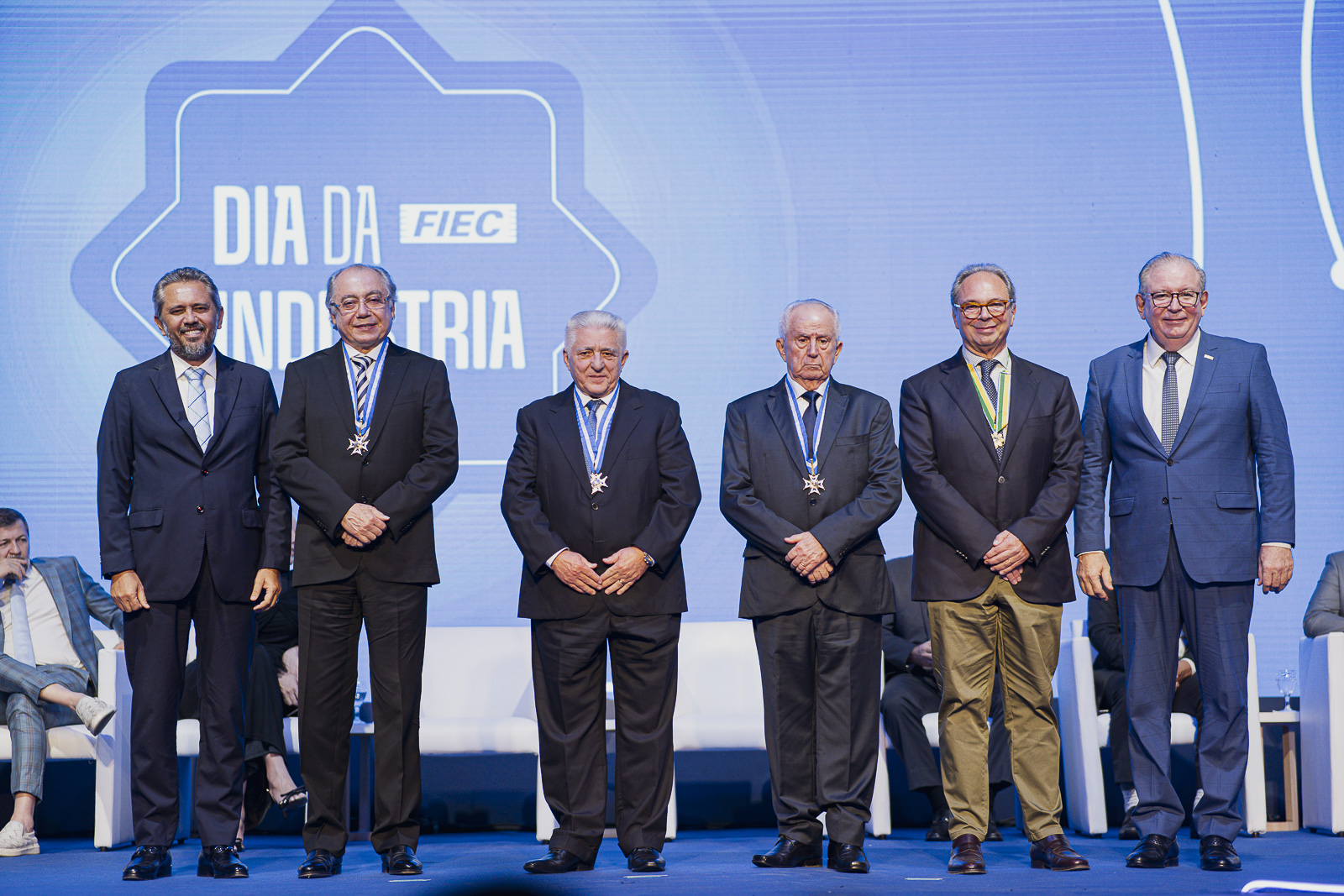 Elmano De Freitas, Mario Araripe, Deusmar Queiros, Lourival Tavares E Ricardo Steinbruch E Ricardo Cavalcante