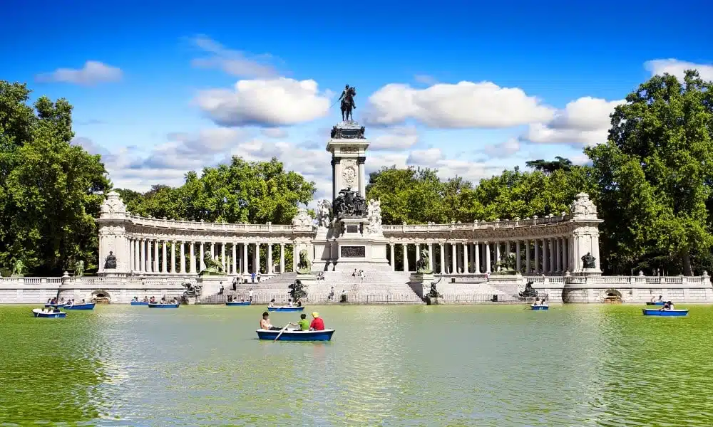 Estanque Grande Retiro Madrid