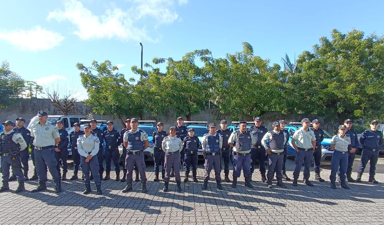 Fortaleza conta com 219 novos guardas municipais para reforçar a segurança da cidade