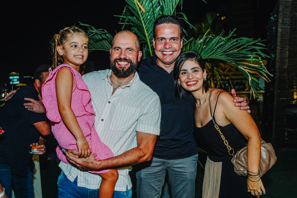 Amelie, Thiago, Fabiano E Carolina Barreira