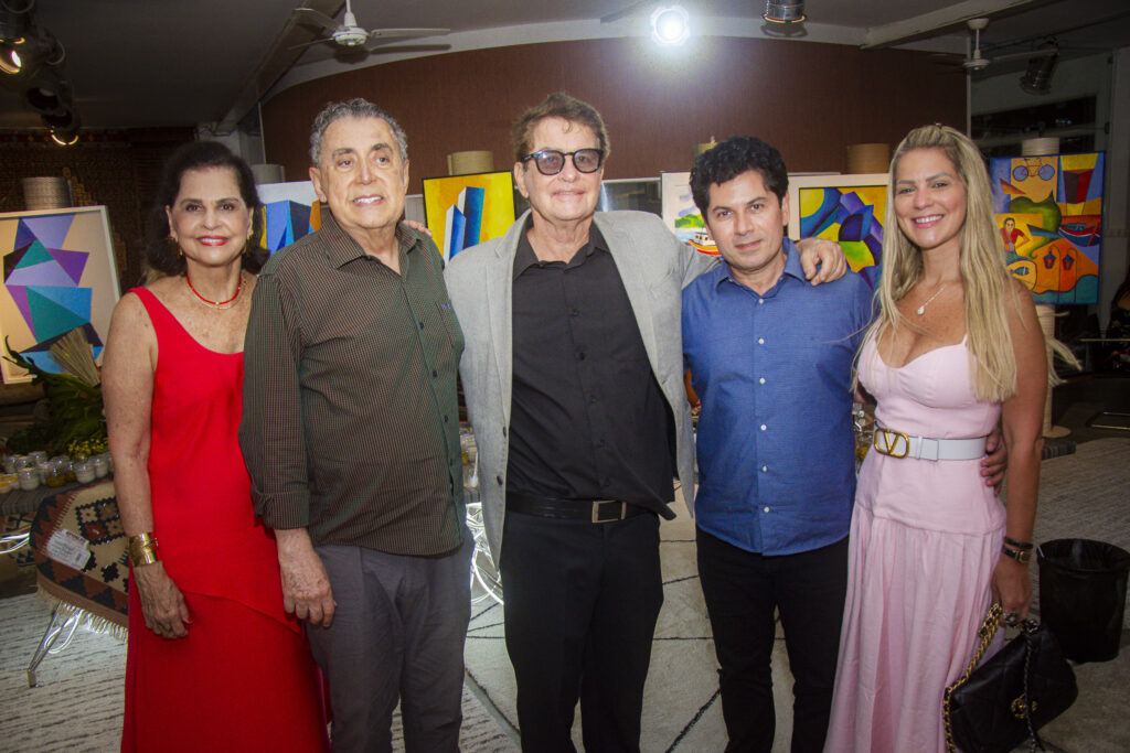 Beta Fiuza, Adroaldo Carneiro, Cesar Fiuza, Pompeu Vasconcelos E Mariana Da Fonte