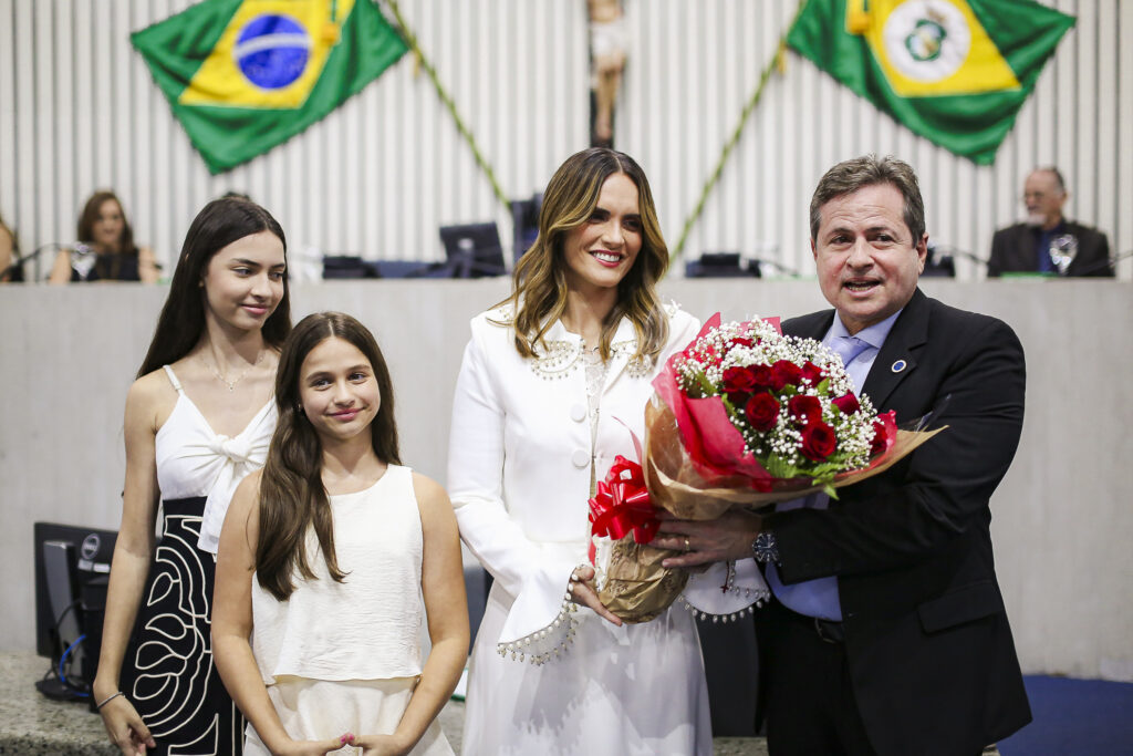 Clara, Nina, Carla E Marcos Andre Borges