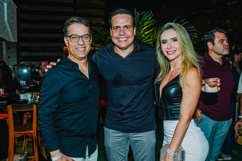 Edson Capelo, Fabiano Barreira E Danielle Linhares