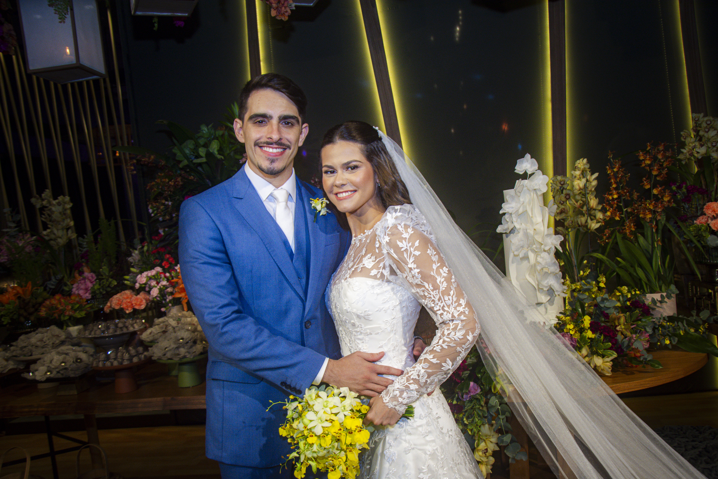 Lize Bezerra e Gabriel Sanford unem-se em matrimônio