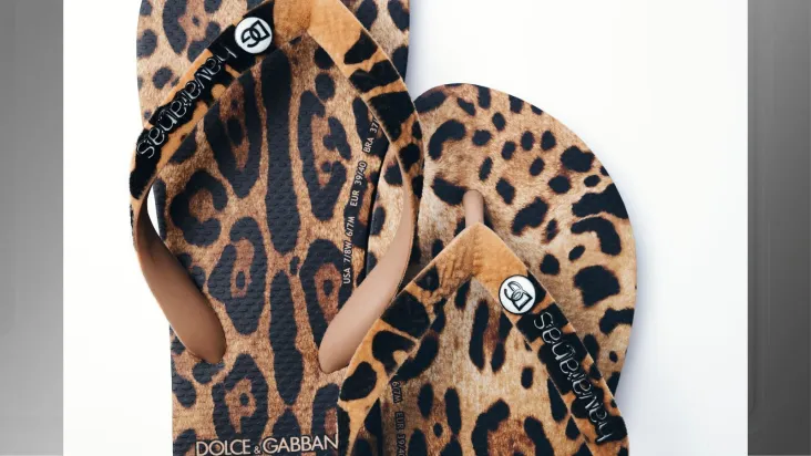 Colab Havaianas e Dolce&Gabanna