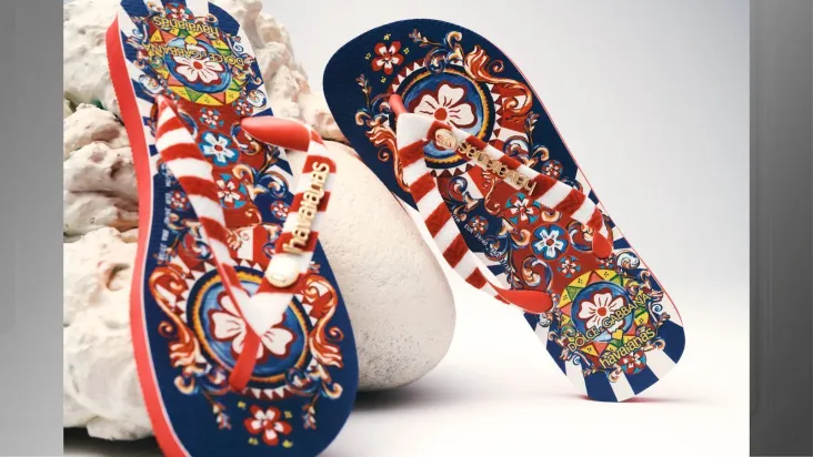 Colab Havaianas e Dolce&Gabanna