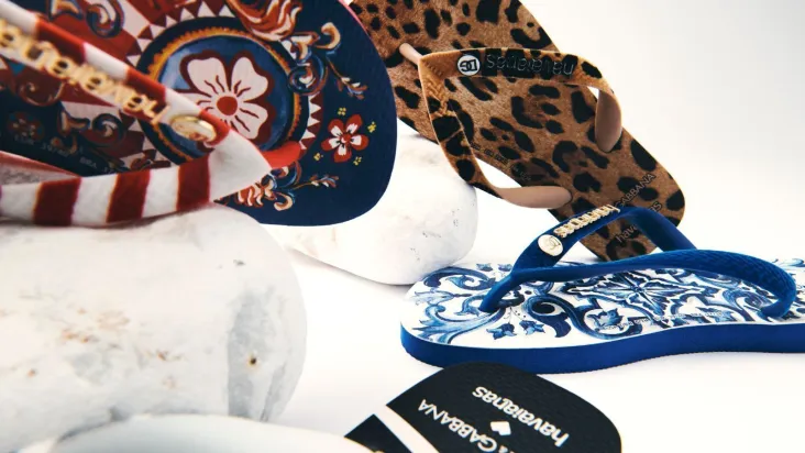 Havaianas e Dolce&Gabanna se unem em colaboração exclusiva