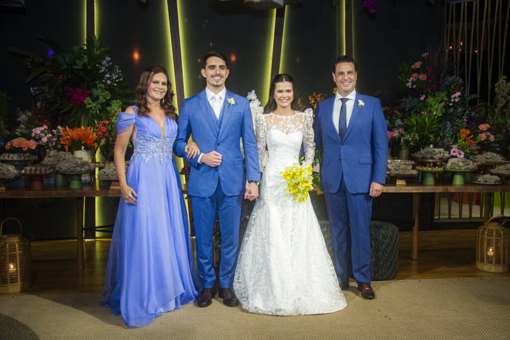 Ivana Bezerra, Gabriel Sanford, Lize Bezerra E Alexandre Rangel