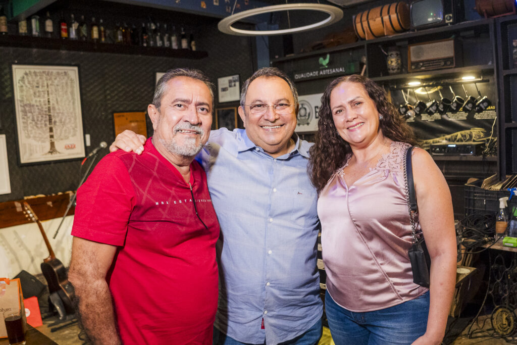 Joao Castro, Moacir Maia E Lilian Bessa