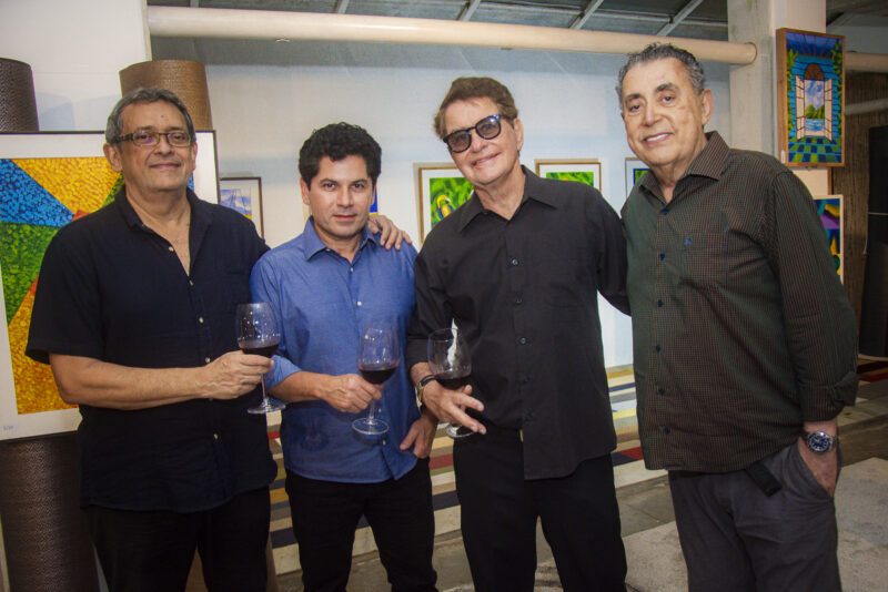 FIUZA 2024 - Pintor modernista César Fiuza Júnior encanta com sua nova exposição na Adroaldo Tapetes