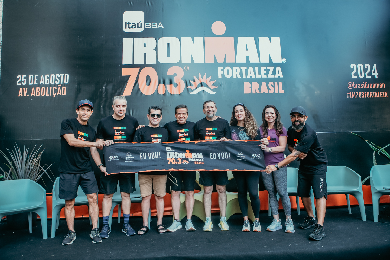 Ironman 70.3 Fortaleza inicia preparação com mega treino na AYO Training Gym