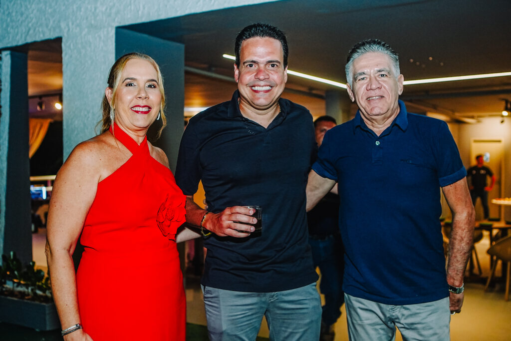 Luciana Piarce, Fabiano Barreira E Alfredo Piarce