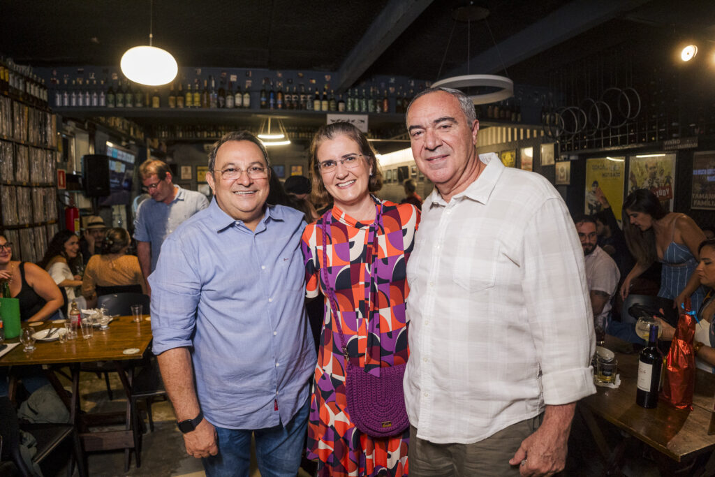 Moacir Maia, Manoela Nogueira E Luis Eduardo Menezes