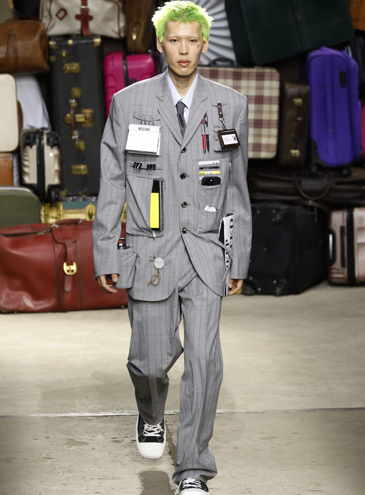 Moschino Runway Milan Fashion Week Menswear Spring/summer 2025