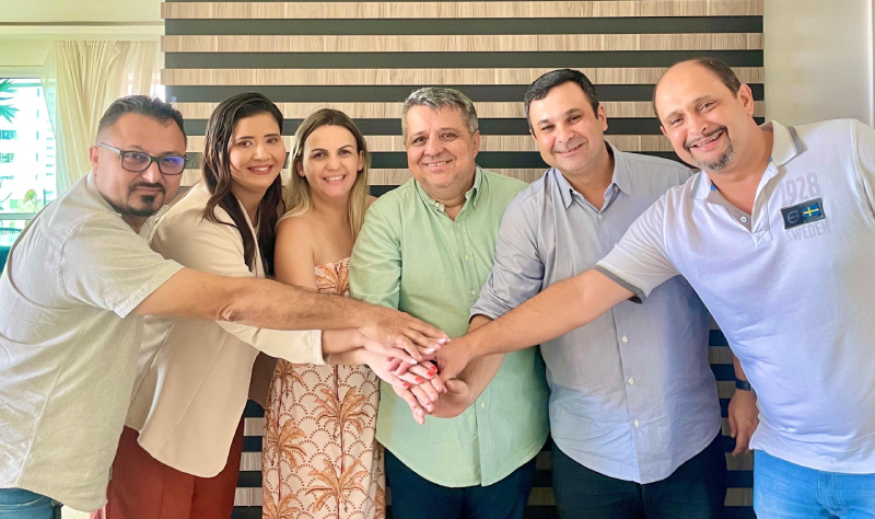 Lucilvio Girão e Andrea Nunes recebem apoio da Superintendente de Pesca e Aquicultura no Ceará