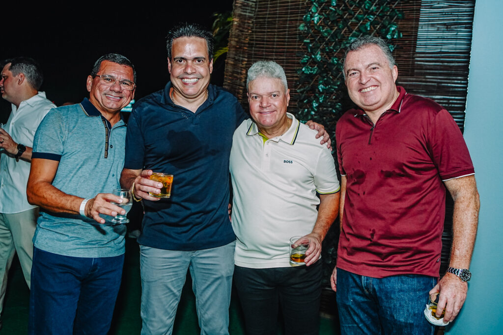 Paulo Cesar, Fabiano Barreira, Edson Arouche E Alano Cunha