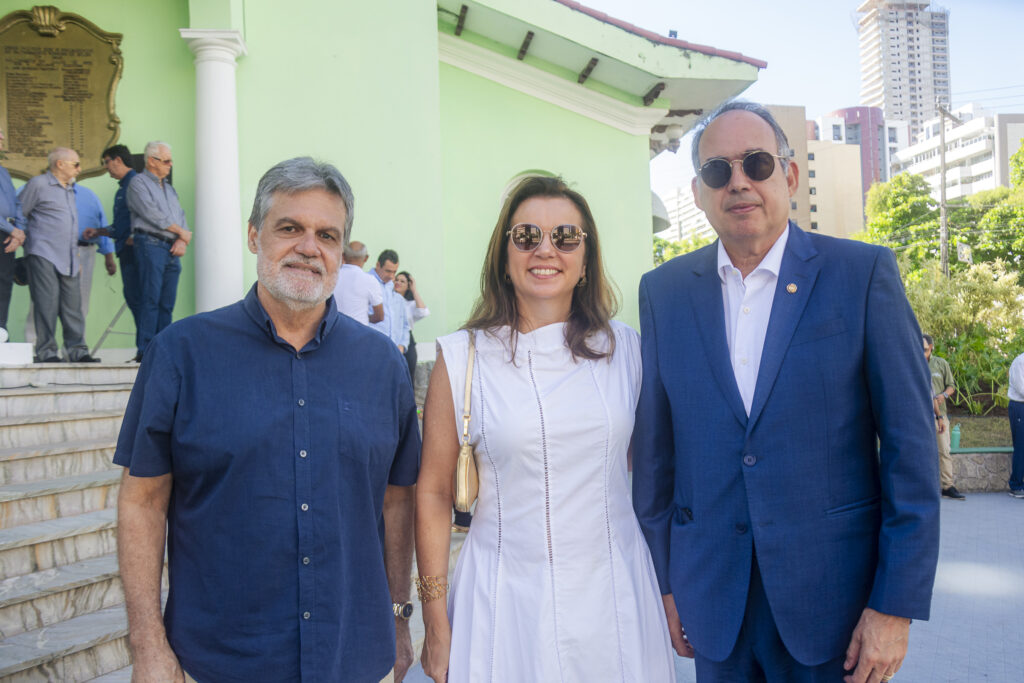 Paulo Miranda, Renata Vasconcelos E Henrique Vasconcelos